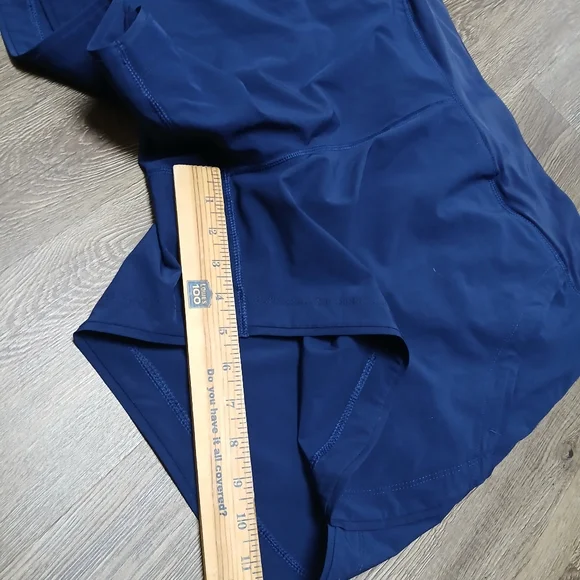 Lands' End Women's Size 16 Vibrant Blue Athletic Shorts - Picture 5 of 8